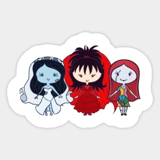 Goth Girls: Lil' CutiEs Sticker